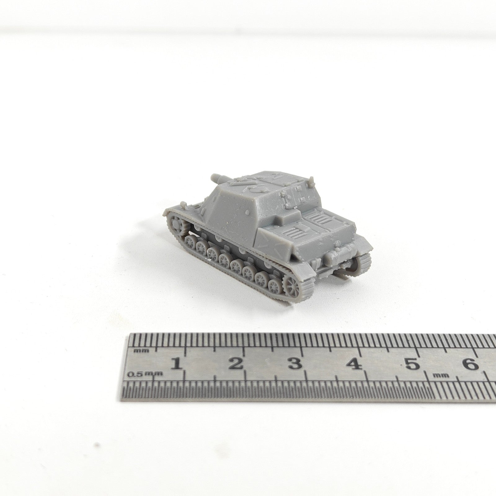 WWII German Sturmpanzer IV Brummbaer Tank,3D Printed,1/144 Scale Model,Resin