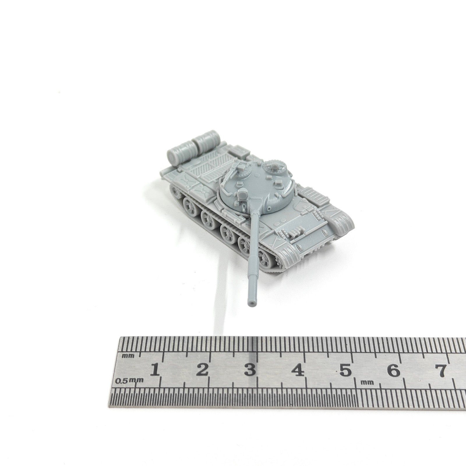 Soviet T-62 Main Battle Tank,3D Printed,1/144 Scale Mini Tank Model,Resin