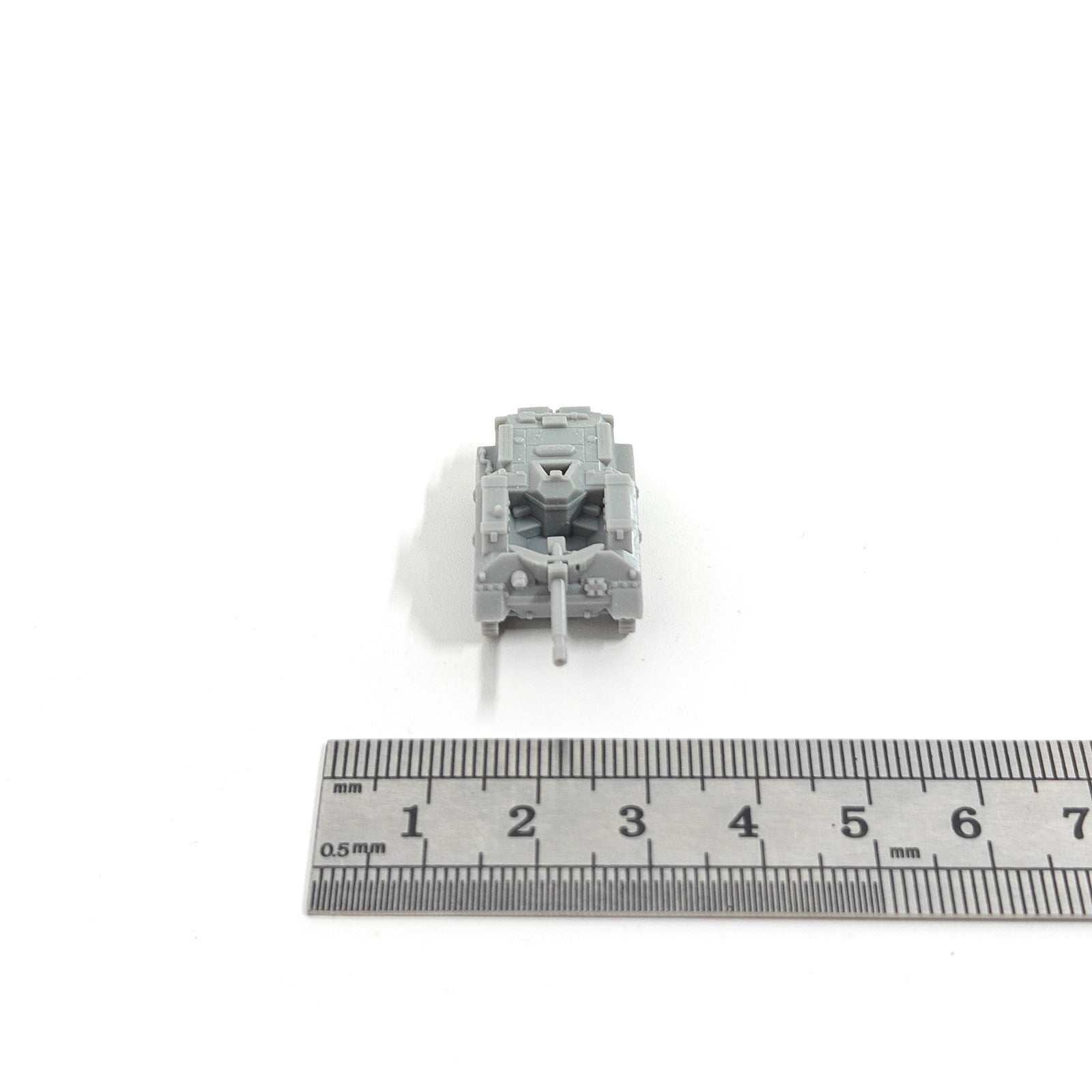British FV4402 SPATG,3D Printed,1/144 Scale Mini Tank Model,Resin