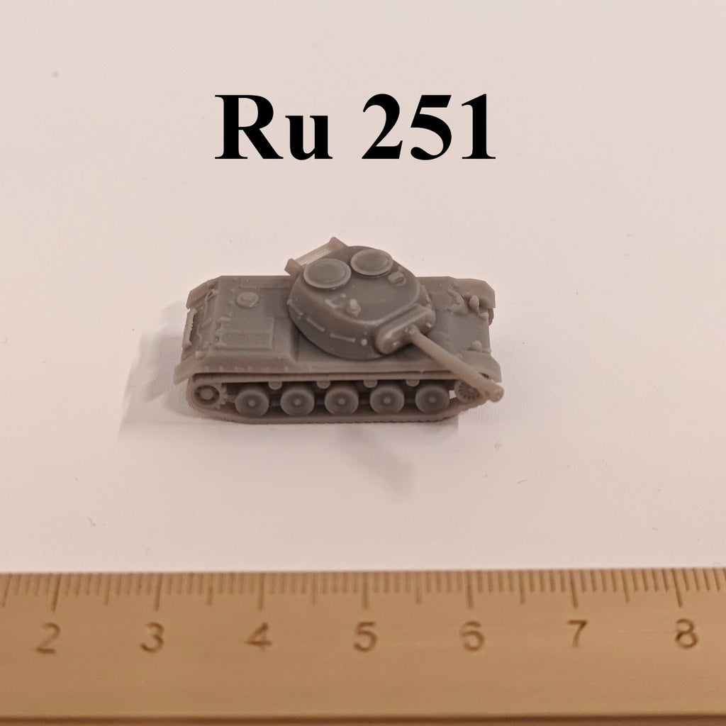 German Ru 251 Light Tank,3D Printed,1/144 Scale Mini Tank Model,Resin