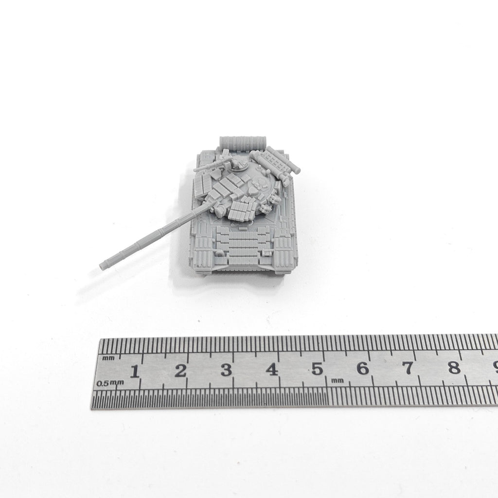Soviet T-64BV Main Battle Tank,3D Printed,1/144 Scale Mini Tank Model,Resin