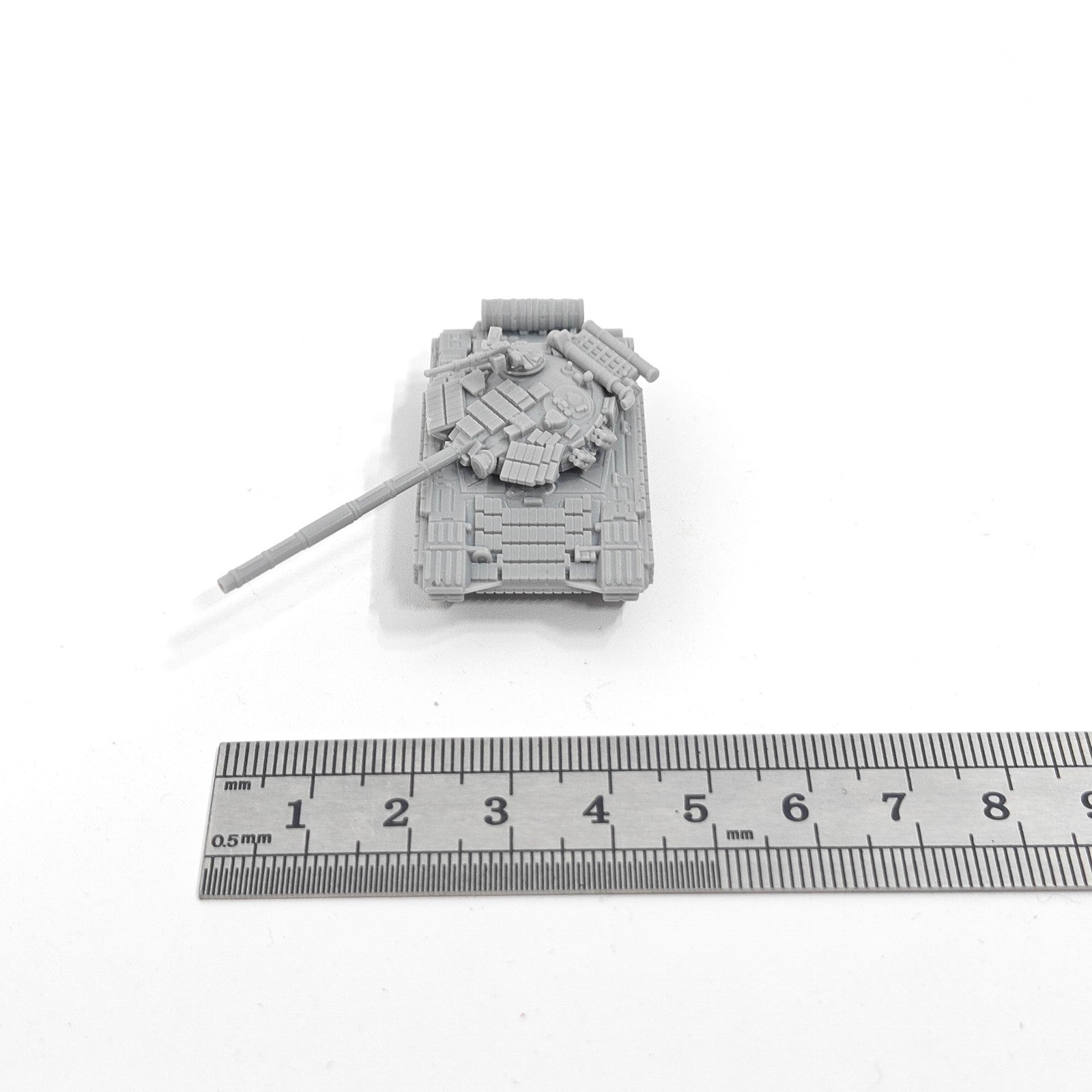 Soviet T-64BV Main Battle Tank,3D Printed,1/144 Scale Mini Tank Model,Resin