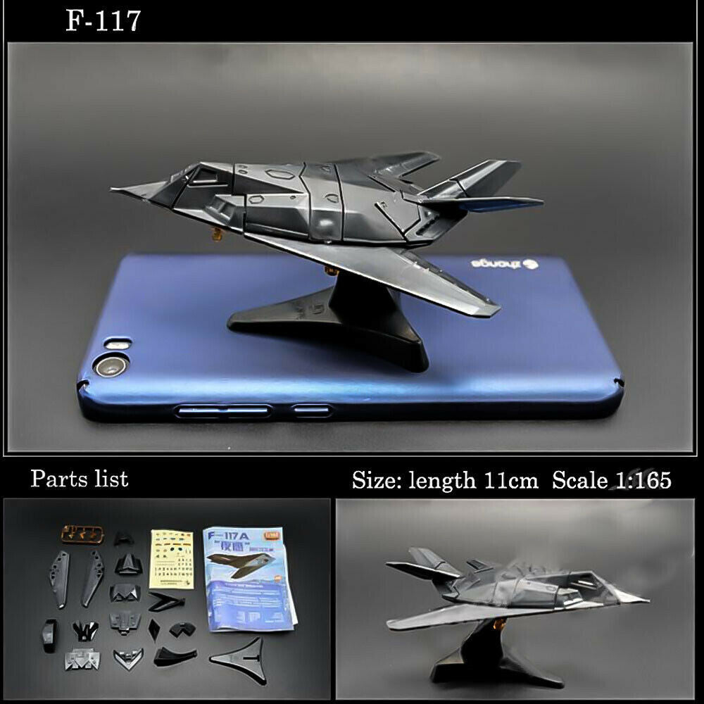 Mini Aircraft Airplane Fighter Model, Military Plastic Toy with Base,Paintable，F22 J20 J10 EF2000 MI8 MI24 AV-8A F-5E F15 F/A-18 UH1H MI8 SU25 SU30