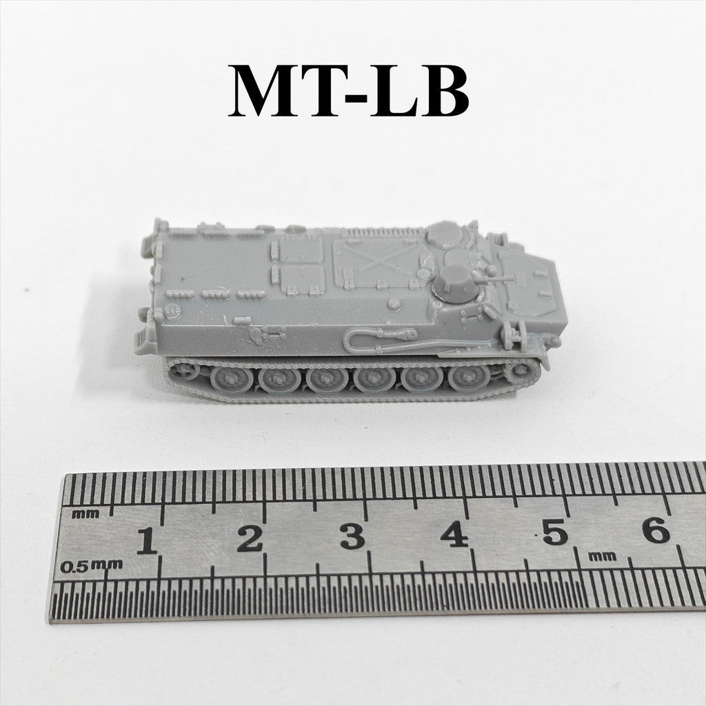 Soviet MT-LB Armored Car,3D Printed,1/144 Scale Mini Tank Model,Resin