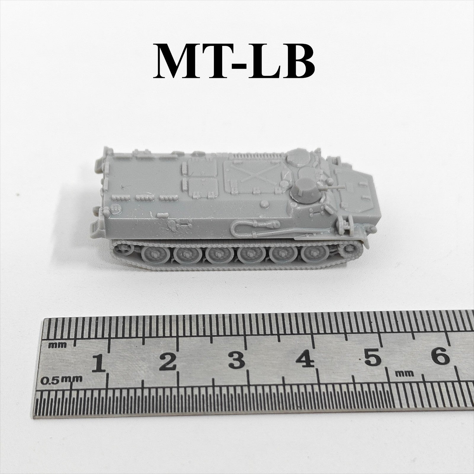 Soviet MT-LB Armored Car,3D Printed,1/144 Scale Mini Tank Model,Resin