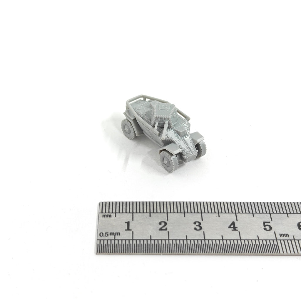 Hungarian 39M Csaba Armored Vehicle,3D Printed,1/144 Scale Mini Tank Model,Resin