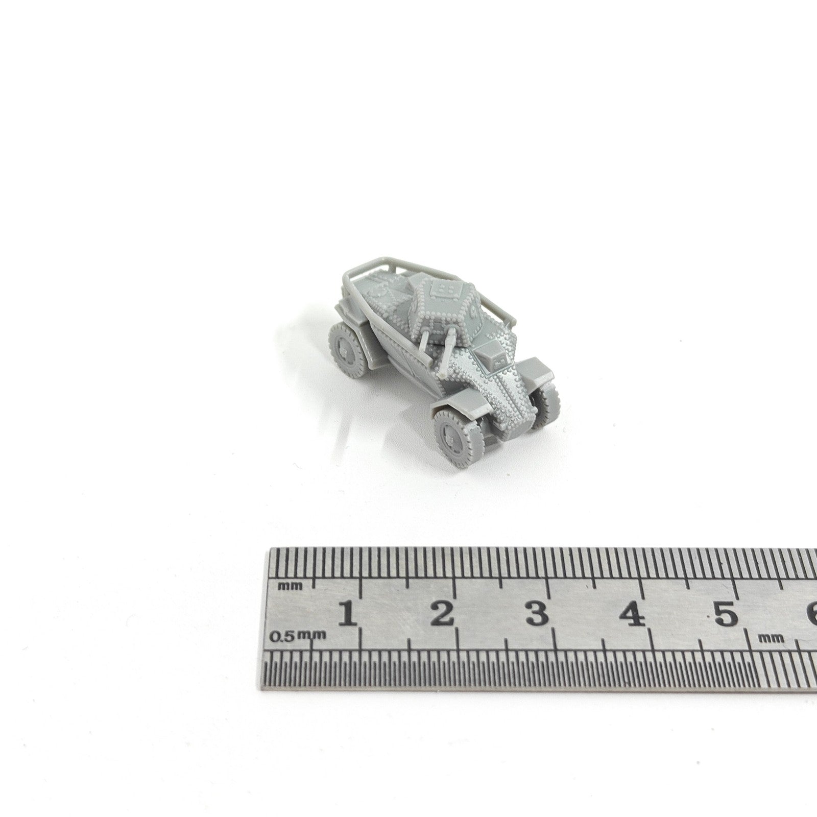Hungarian 39M Csaba Armored Vehicle,3D Printed,1/144 Scale Mini Tank Model,Resin