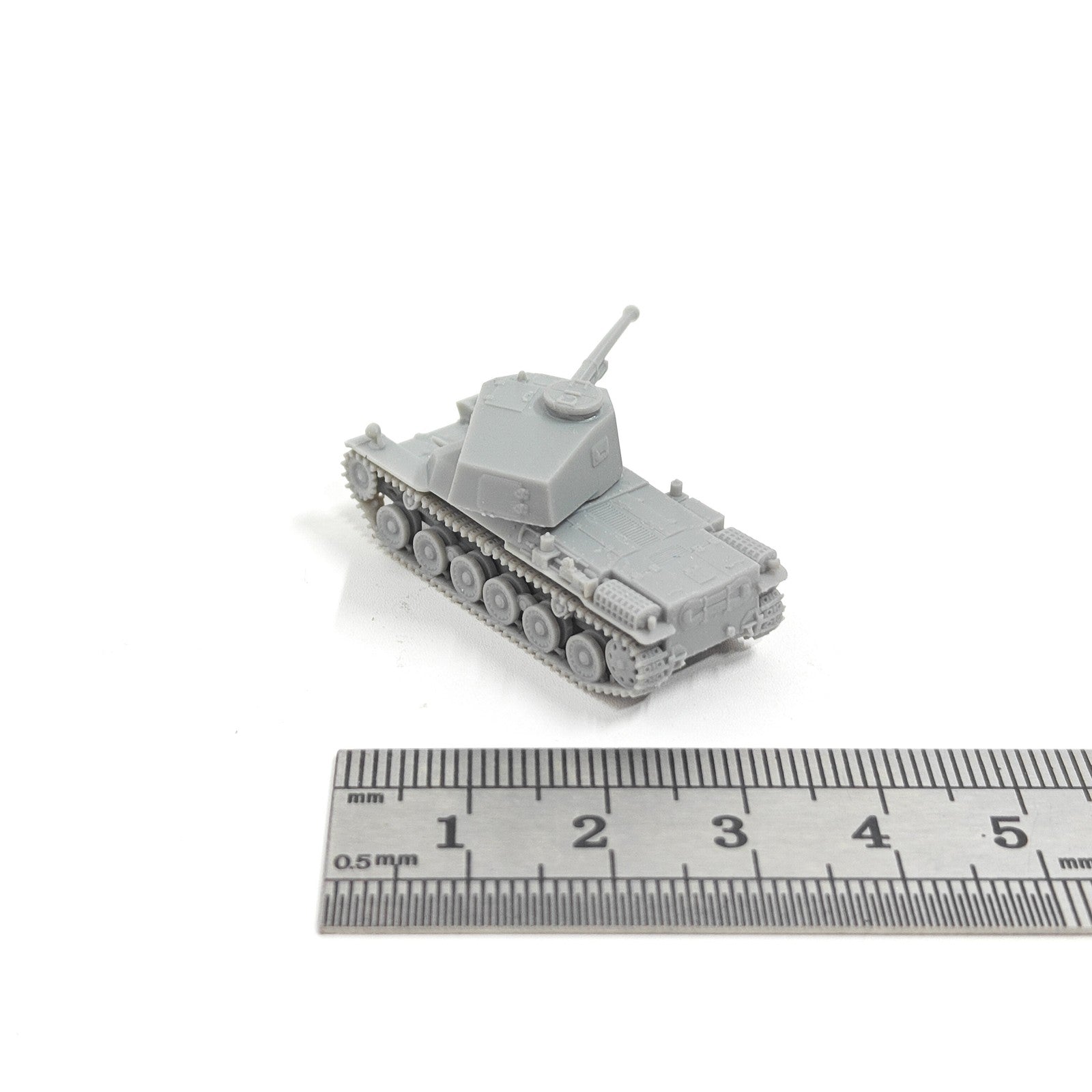 Japanese Type 3 Medium Tank,3D Printed,1/144 Scale Mini Tank Model,Resin