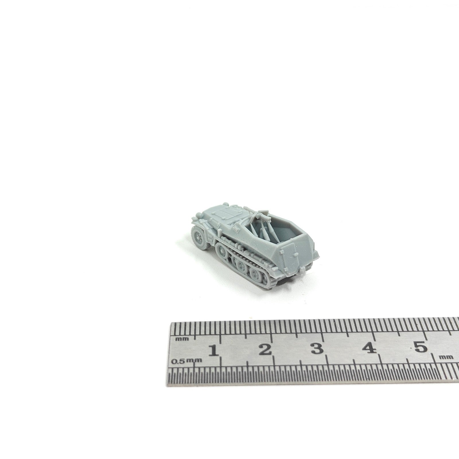 WWII German Sd.Kfz. 250/1 APC,3D Printed,1/144 Scale Mini Model,Resin