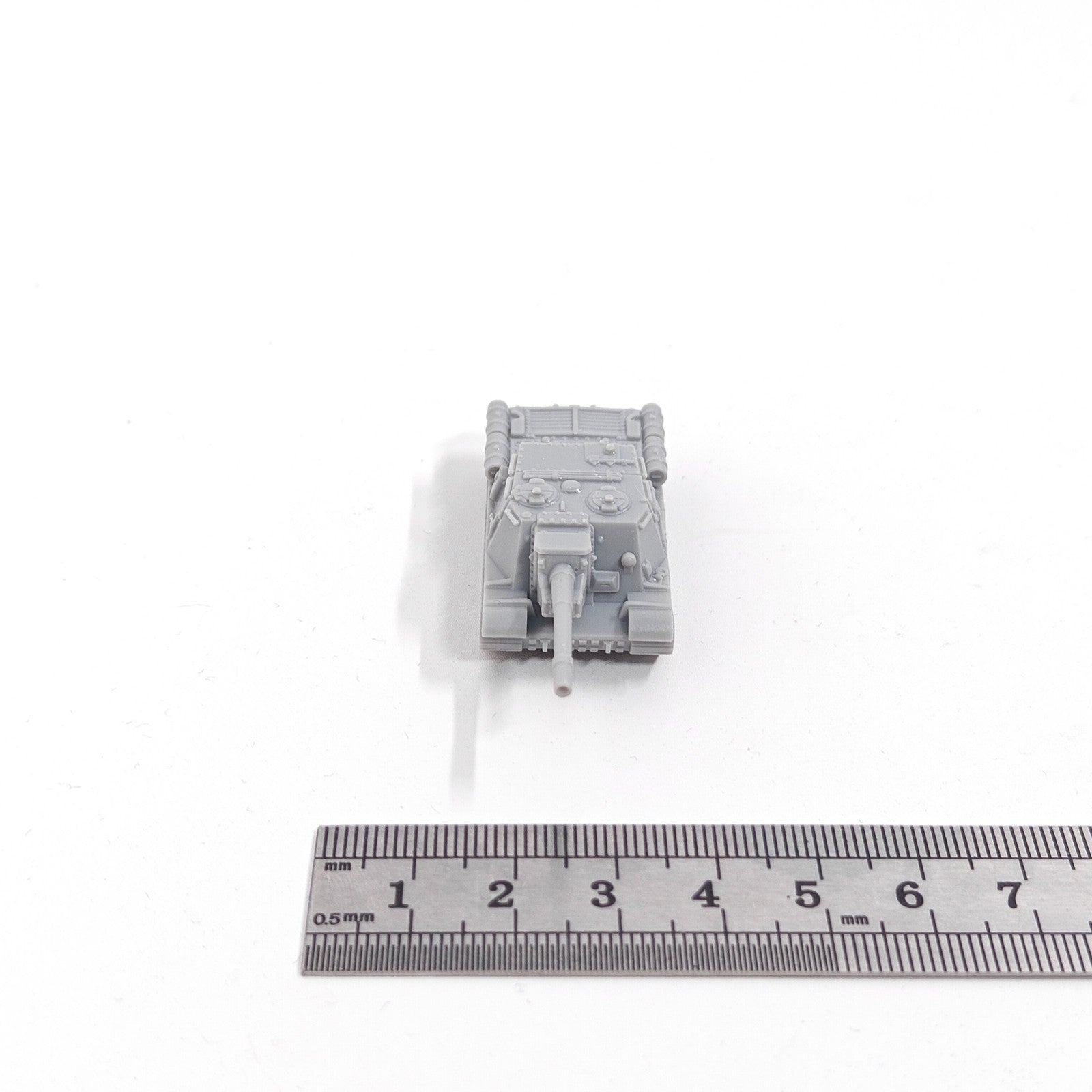 Soviet ISU-152 Tank Destroyer,3D Printed,1/144 Scale Mini Tank Model,Resin