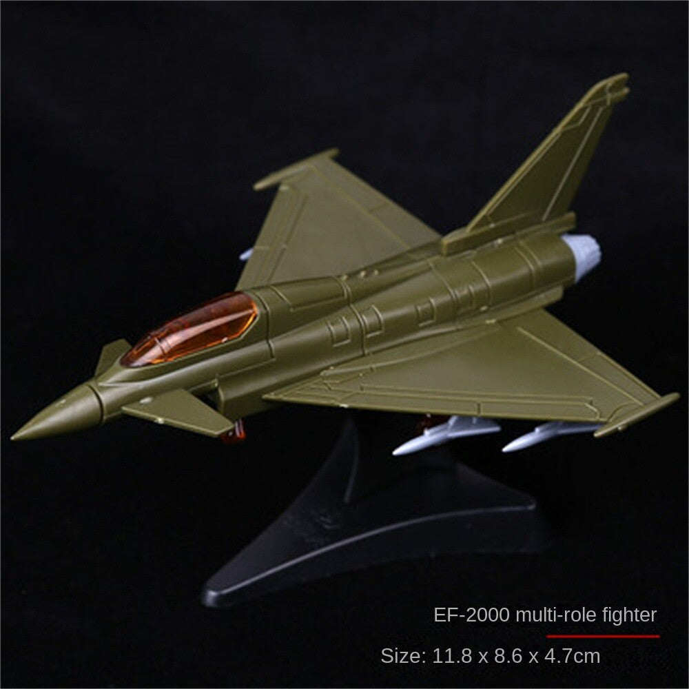 Mini Aircraft Airplane Fighter Model, Military Plastic Toy with Base,Paintable，F22 J20 J10 EF2000 MI8 MI24 AV-8A F-5E F15 F/A-18 UH1H MI8 SU25 SU30